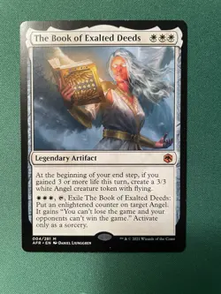 2024 - The Book of Exalted Deeds #4 (NM) Forgotten Realms AFR Magic MTG - Image 1