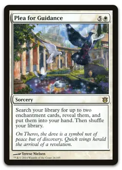 Plea for Guidance #24 (NM) Born of the Gods BNG Magic MTG - Image 1