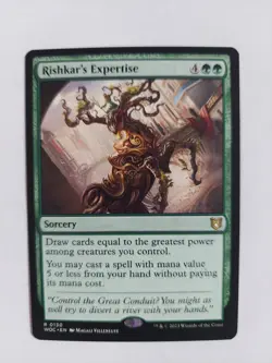 Rishkar's Expertise Commander: Wilds of Eldraine Regular - Image 1