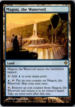 Zendikar #218 Magosi, the Waterveil - Image 1