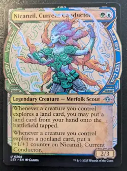 Nicanzil, Current Conductor (Showcase) 0306 Uncommon Lost Caverns Of Ixalan MTG - Image 1
