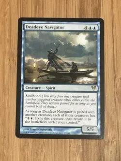 MTG Magic the Gathering Deadeye Navigator Avacyn Restored LP - Image 1