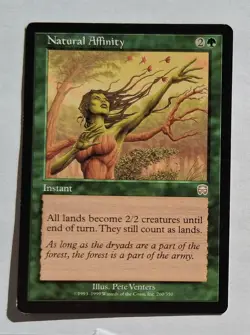 Magic MTG - Natural Affinity - Mercadian Masques - LP - Image 1