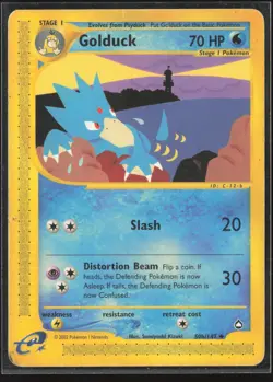 Golduck (50a) Uncommon Aquapolis 050a/147 HP Pokemon Card - Image 1