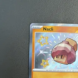 Nacli 176/091 Pokemon SV Paldean Fates NM Baby Shiny English Holo Card -NM - Image 3