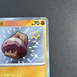 Nacli 176/091 Pokemon SV Paldean Fates NM Baby Shiny English Holo Card -NM - Image 4