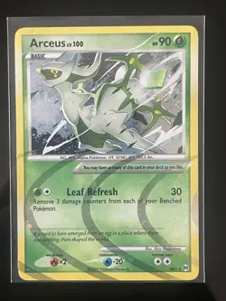 Pokemon Arceus Arceus Set AR2 Holo Rare 90 HP Leaf Refresh 2009 English - Image 1