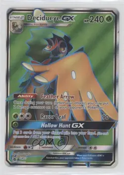 Decidueye GX Pokemon Sun & Moon Black Star Promo #SM37 - Image 1