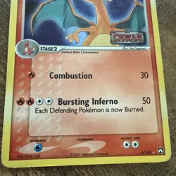 Pokemon TCG Charizard Power Keepers 2007 Card 6/108 Holo Not Played - Image 3