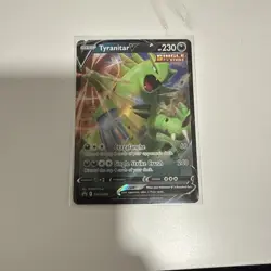 Tyranitar V Holofoil SWSH: Sword & Shield Promo Cards SWSH109 NM Pokemon TCG - Image 1