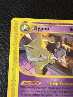 Pokemon Hypno 16/147 Non Holo Regular Aquapolis 2003 Pokemon Card - Image 2