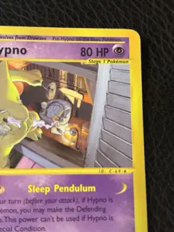 Pokemon Hypno 16/147 Non Holo Regular Aquapolis 2003 Pokemon Card - Image 3