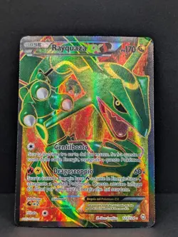 Rayquaza EX Full Art 123/124 Dragons Exalted Holo Rare Pokemon TCG ITALIAN MP - Image 3