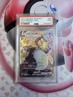 Pokemon Charizard VMAX Shiny Star V Japanese SSR Full Art #308 PSA 9 Mint - Image 1