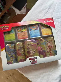 pokemon scarlet violet 151 - 5-pack - Image 3