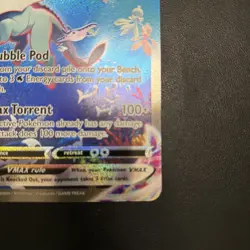 Jumbo Oversized Vaporeon VMAX Card PROMO SWSH182 Pokemon Premium Collection NM - Image 4
