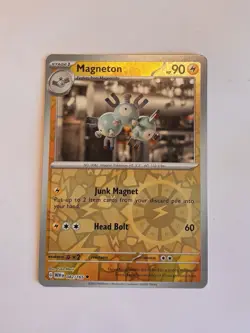Pokemon TCG Magneton Scarlet & Violet-151 082/165 Reverse Holo Uncommon NM/M - Image 1