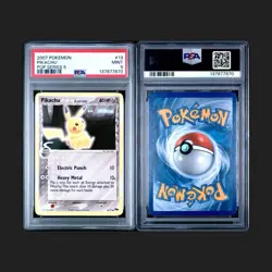 Pokemon Pikachu 2007 Pop Series 5 Figure 13/17 PSA 9 Mint - Image 3