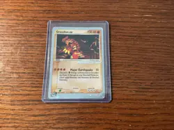 Pokemon Groudon EX Black Star Promo #2 Card NM Near Mint Condition 2003 - Image 3
