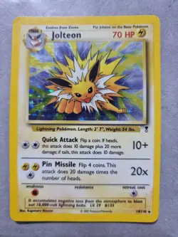 Pokemon Card Jolteon - 14/110 - Rare Holo - Legendary Collection - (ENG) - Image 1