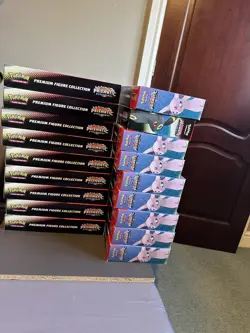 Pokemon TCG Prismatic Evolutions Premium Figure Collection - New and Sealed - Image 1