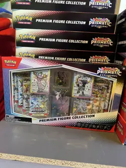 Pokemon TCG Prismatic Evolutions Premium Figure Collection - New and Sealed - Image 3