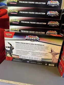 Pokemon TCG Prismatic Evolutions Premium Figure Collection - New and Sealed - Image 4