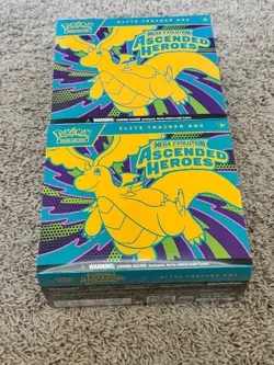 (2) Pokemon Ascended Heroes Elite Trainer Boxes ETBs NEW Factory Sealed - Image 1