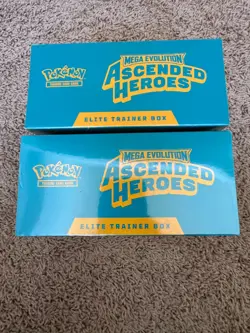 (2) Pokemon Ascended Heroes Elite Trainer Boxes ETBs NEW Factory Sealed - Image 2