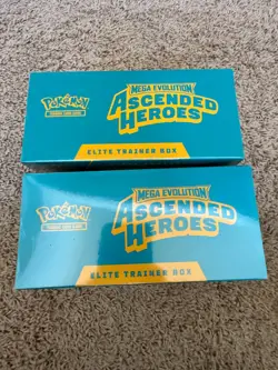 (2) Pokemon Ascended Heroes Elite Trainer Boxes ETBs NEW Factory Sealed - Image 4