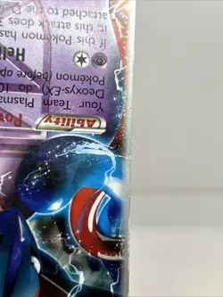 Pokemon TCG Deoxys EX 53/116 Holo Ultra Rare Team Plasma MP 2013 BW - Image 5