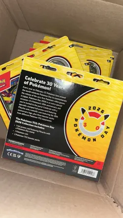 Pokemon TCG Pokemon Day 2026 Box Lot Of 5 Factory Sealed NEW USA Seller - Image 2