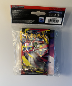 Pokemon TCG Mega Evolution Mini Portfolio w/ Booster Pack - Factory Sealed - Image 2