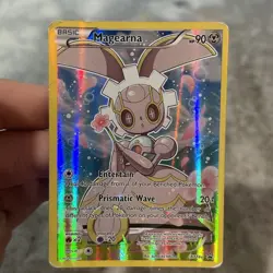 2017 Pokemon TCG Magearna XY186 Full Art Holo Black Star Promo XY Promo - Image 1