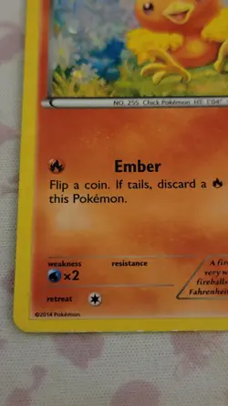 Pokemon Torchic - 3/12 HOLO Promo McDonald's Promos 2015 003/012 HP - Image 3