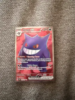 Pokemon Gengar ex Ultra Rare 193/162 SV05 Temporal Forces Holo - Image 1