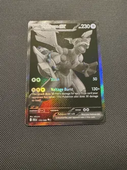 Pokemon TCG Zekrom ex 172/086 Sv: Black Bolt Black White Rare Near Mint - Image 2