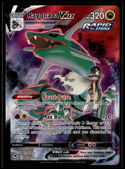 Rayquaza VMAX 2022 Pokemon Silver Tempest NM #TG20 - Image 1