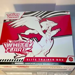 Pokemon Scarlet & Violet White Flare Elite Trainer Box English - Image 1