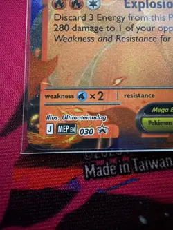Mega Charizard Y ex 30 Promo - Tin Promo - Pokemon TCG NM - Image 2