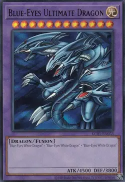 Near Mint, English Yu Gi Oh Blue-Eyes Ultimate Dragon - KC01-EN033 - Ultra Rare - Image 1