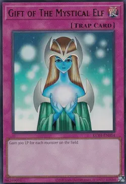 Near Mint, English Yu Gi Oh Gift of The Mystical Elf - KC01-EN054 - Ultra Rare - - Image 1