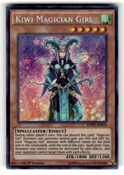 Kiwi Magician Girl MVP1-ENS16 Secret Rare The Dark Side of Dimensions Movie Pac - Image 1