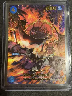 One Piece TCG Edward Weevil - EB01-023 (SP) - The Azure Sea's Seven NM ENGLISH - Image 3