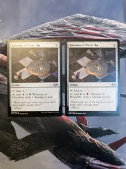 MTG Talisman Of Hierarchy (X2) - MH1 - Mint - Image 1