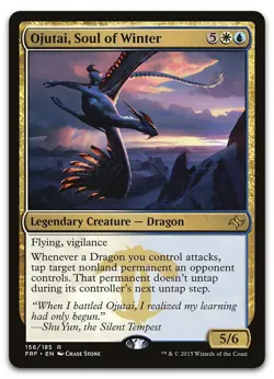 Ojutai, Soul of Winter #156 (NM) Fate Reforged FRF Magic MTG - Image 1