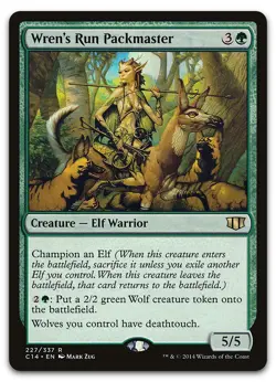 Wren's Run Packmaster #227 (NM) Commander 2014 C14 Magic MTG - Image 1