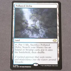 Polluted Delta 224 MTG Modern Horizons 3 (MH3) Rare NM - Image 1