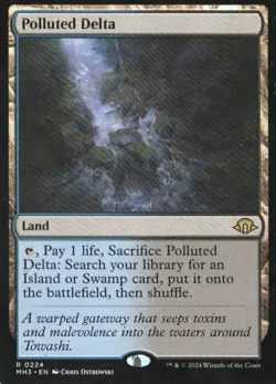 MTG MODERN HORIZONS 3 POLLUTED DELTA RARE - Image 1