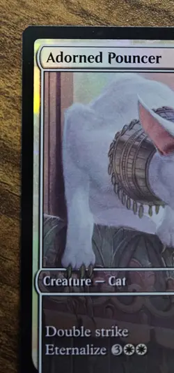 Adorned Pouncer - Foil - NM - Game Day Promo 002/199 ⚔B&B - Image 2